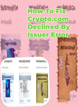 Crypto com not accepting credit card